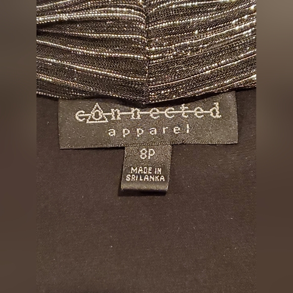 Silver Metallic Silver Jacket Dress - Picture 4 of 5